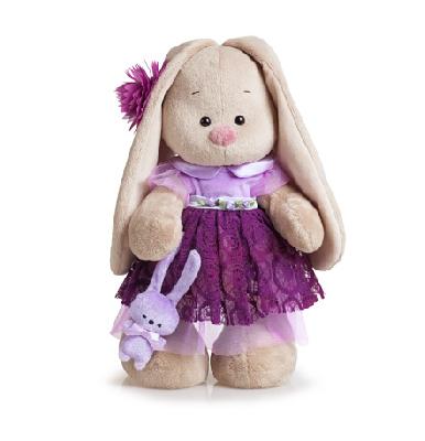 Зайка Ми слива 32 см от интернет-магазина Континент игрушек