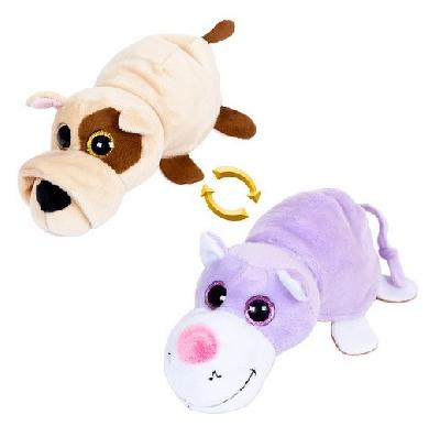 Перевертыши. Кошка/Собака 16 см игрушка мягкая.