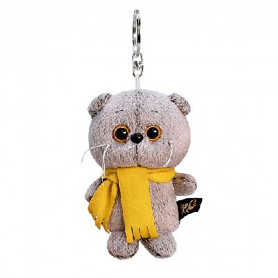 Брелок кот Басик в шарфике от интернет-магазина Континент игрушек