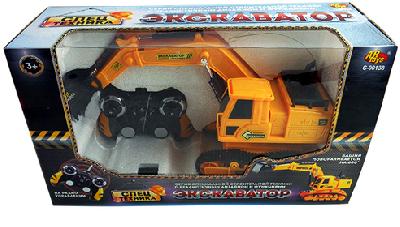 Спецтехника. Экскаватор на радиоуправлении с реалистичными функциями от интернет-магазина Континент игрушек