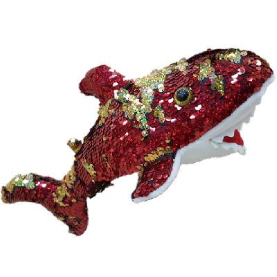 Мягкая игрушка Акула в паетках