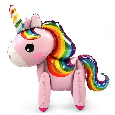 Шар (29''/74 см) Ходячая Фигура, Единорог  от интернет-магазина Континент игрушек