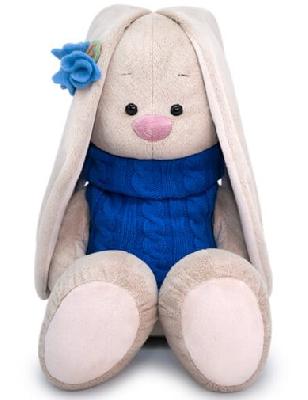 Зайка Ми большой в жилетке мягкая игрушка от интернет-магазина Континент игрушек