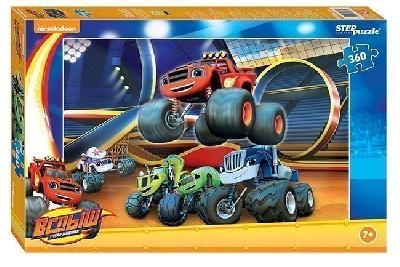 Пазлы 360 Вспыш и чудо-машинки от интернет-магазина Континент игрушек