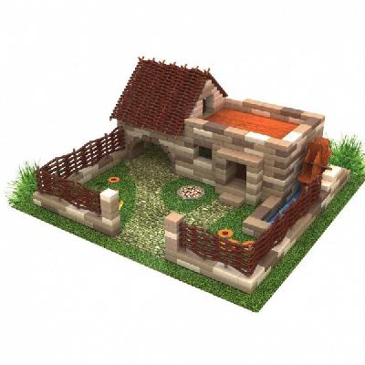 Конструктор из кирпичиков Ирландская Ферма (370 деталей) от интернет-магазина Континент игрушек