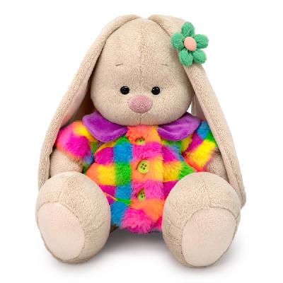 Зайка Ми в шубке мультиколор (большой) мягкая игушка от интернет-магазина Континент игрушек