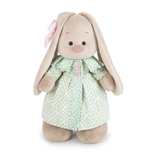 Зайка Ми в бирюзовом пальто 25 см от интернет-магазина Континент игрушек