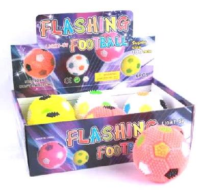 Мячик футбольный светящийся