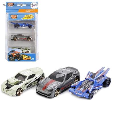 Набор из 3-х металлических машинок, 7,5 см МИКС 868-3R   4069591 от интернет-магазина Континент игрушек