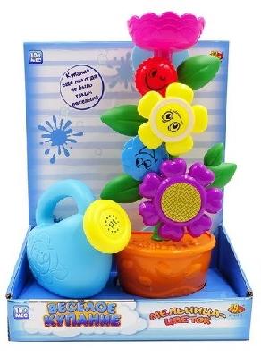 Веселое купание. Цветок-мельница для ванны с лейкой