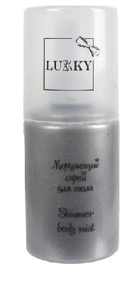Мерцающий спрей для тела с фруктовым ароматом, серебристый 120 мл Lukky от интернет-магазина Континент игрушек
