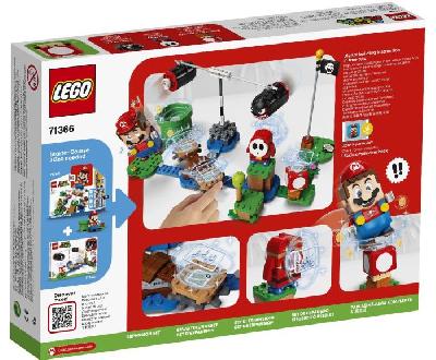 Конструктор LEGO Super Mario Огневой налёт Билла-банзай. Дополнительный набор от интернет-магазина Континент игрушек