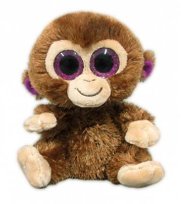 Обезьянка коричневая, 15 см игрушка мягкая