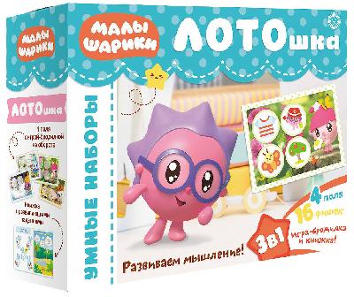 Игра развивающая. Малышарики. Лотошка. Логика для малышей. от интернет-магазина Континент игрушек