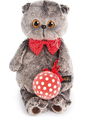 Басик с елочной игрушкой 25 см от интернет-магазина Континент игрушек