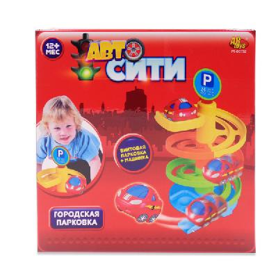 Парковка "АвтоСити", 4-х уровневая, в наборе с машинкой, в коробке, 28x9,5x28 см от интернет-магазина Континент игрушек