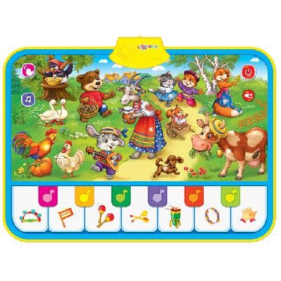 Коврик музыкальный "Топ-топ, топотушки" (70х50см)
