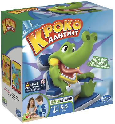 Игра Hasbro Крокодильчик Дантист от интернет-магазина Континент игрушек