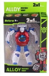 Робот-трансформер, трансформация в часы от интернет-магазина Континент игрушек