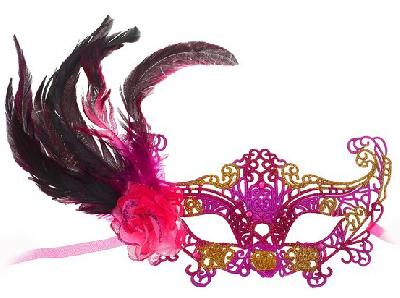 Маска "Узор с пером" от интернет-магазина Континент игрушек