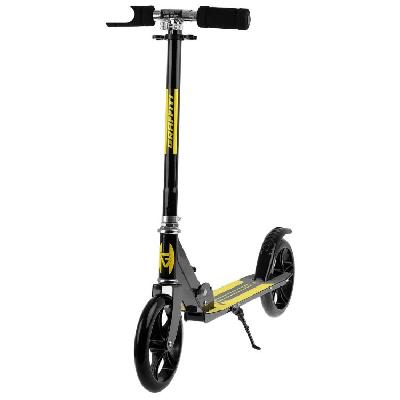 Самокат складной GRAFFITI "Star", цвет черный от интернет-магазина Континент игрушек