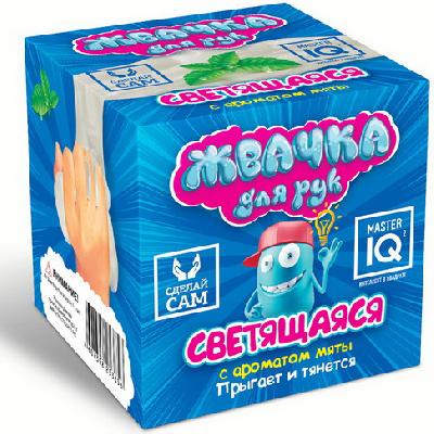 Набор сделай своими руками Жвачка для рук Светящаяся с ароматом мяты от интернет-магазина Континент игрушек