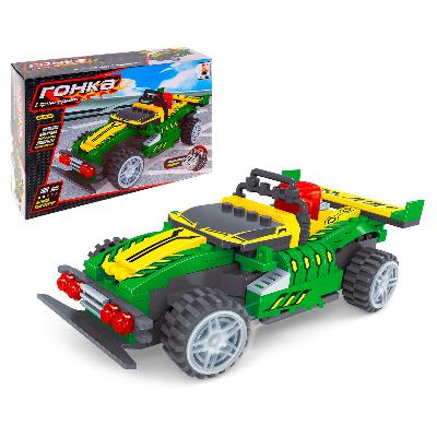 Конструктор Гонка "Супер тачка", с радиоуправляемым механизмом, 186 деталей 884269 от интернет-магазина Континент игрушек