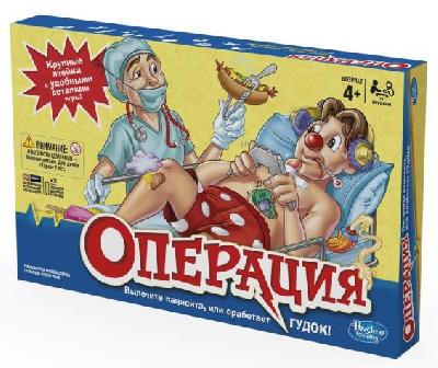 GAMES Игра настольная. Операция (обновленная) от интернет-магазина Континент игрушек