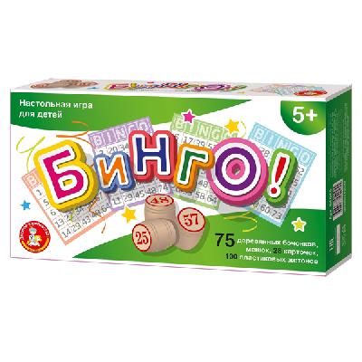 Игра настольная "Бинго" от интернет-магазина Континент игрушек
