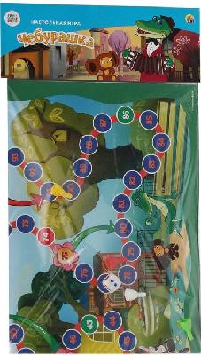 Игра настольная. Союзмультфильм. Макси-игра. "Чебурашка"  от интернет-магазина Континент игрушек