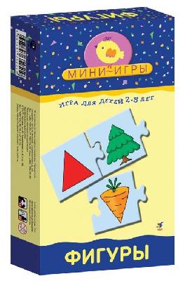 Игра настольная-мини "Фигуры"  от интернет-магазина Континент игрушек