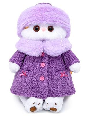Мягкая игрушка кошечка Ли-Ли в лиловой шубке 27 см от интернет-магазина Континент игрушек