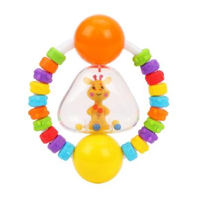 Погремушка-прорезыватель "Радужный жирафик"