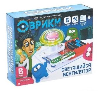 Эврики Конструктор электронный "Светящийся вентилятор", 5 деталей № SL-02917 1283761 от интернет-магазина Континент игрушек