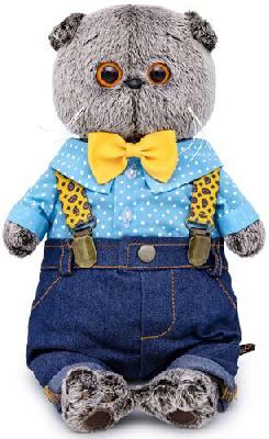 Басик в джинсах с подтяжками 19 см от интернет-магазина Континент игрушек