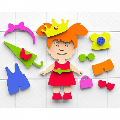 Набор для купания "Аква Одевашка Девочка"