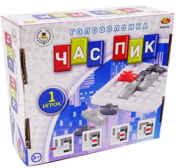 Игра настольная головоломка "Час пик" от интернет-магазина Континент игрушек