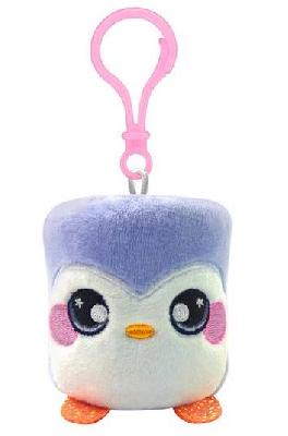 Squeezamals (Скуизамалс), Серия "Marshmallow", фигурки животных с карабином, 6,5 см