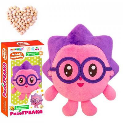 Развивающая игрушка "Малышарики Ёжик" с вишневыми косточками 449 4027338