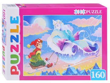 Artpuzzle. Пазлы 160 элементов. Снежная королева от интернет-магазина Континент игрушек