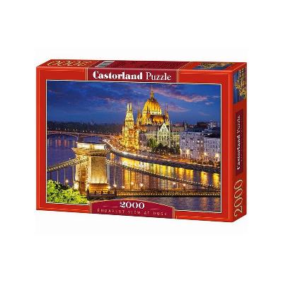 Пазл Castorland 2000 Будапешт в сумерках от интернет-магазина Континент игрушек