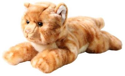 Домашние любимцы. Котик рыжий, 30 см игрушка мягкая