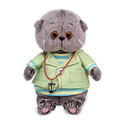 Кот Басик BABY в морском костюме от интернет-магазина Континент игрушек