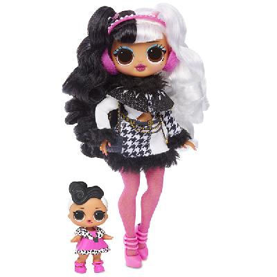 Dollie LOL Surprise Winter Disco Набор из 2 кукол ЛОЛ Зимнее Диско с аксессуарами