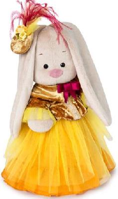Зайка Ми барышня в янтарно-золотом (большой) от интернет-магазина Континент игрушек