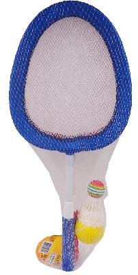 Бадминтон и теннис, 2 в 1, 4 предмета, в сетке