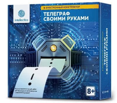 Конструктор электронный "Телеграф своими руками" от интернет-магазина Континент игрушек