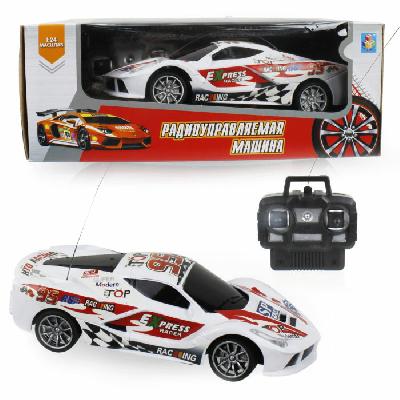 Машина радиоуправляемая 1 TOY Спортавто белая от интернет-магазина Континент игрушек