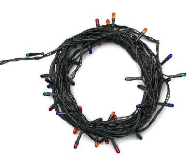 Электогирлянда "Нить", матовый светодиод, 100 ламп, 7 метров от интернет-магазина Континент игрушек