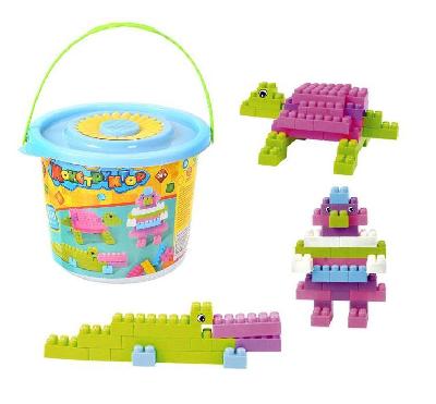 Конструктор для малышей Зоопарк, 150 деталей от интернет-магазина Континент игрушек